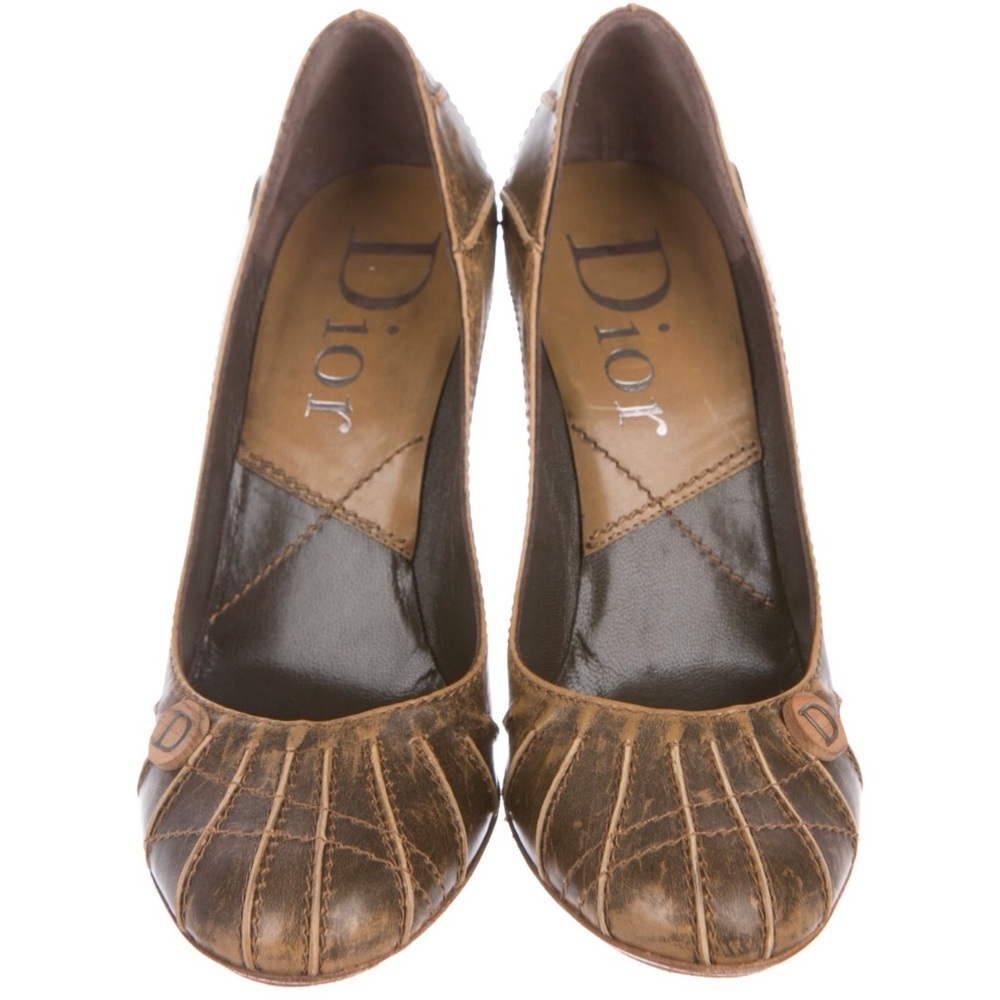 Christian Dior Authentic High Heel Leather Pumps 6 - Picture 5 of 5
